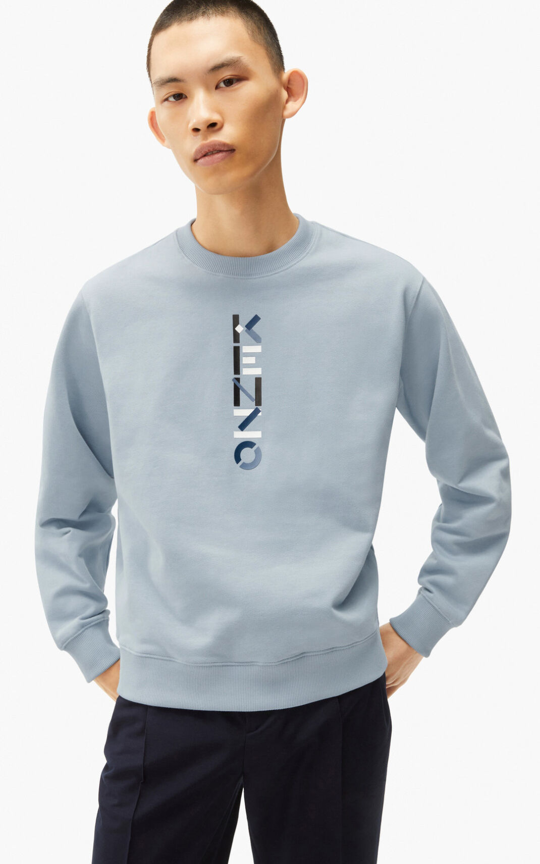 Sudadera Kenzo The Invierno Capsule Logo Hombre Gris - SKU.3973897